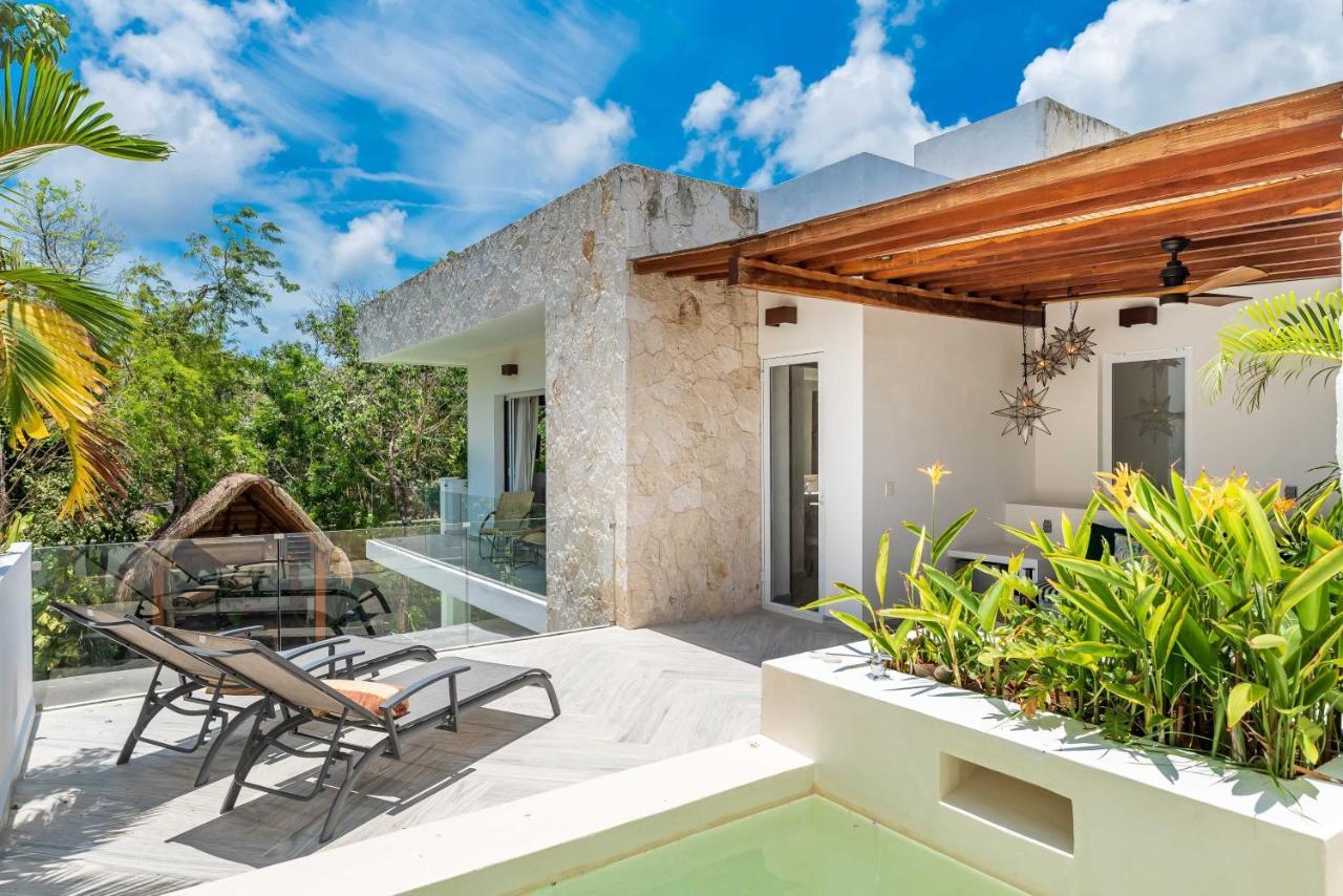 Villa Ek'Balam & Villa Flamingo, Luxury Villas, Private Pool, Private Garden, Jacuzzi, 24H Security Tulum Exterior foto