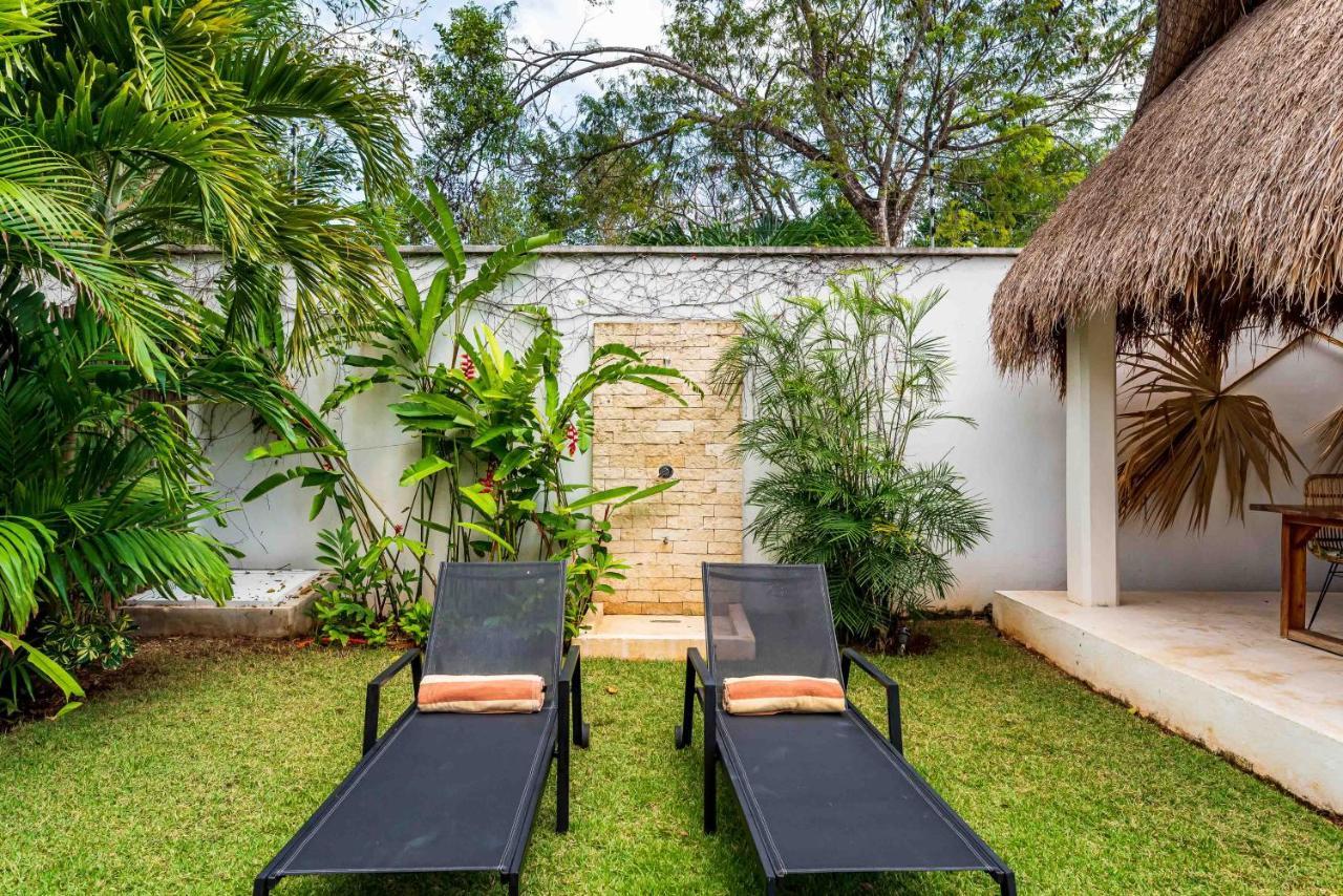 Villa Ek'Balam & Villa Flamingo, Luxury Villas, Private Pool, Private Garden, Jacuzzi, 24H Security Tulum Exterior foto