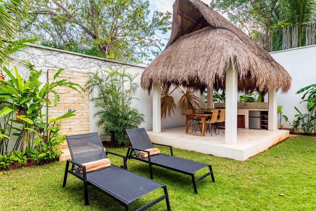 Villa Ek'Balam & Villa Flamingo, Luxury Villas, Private Pool, Private Garden, Jacuzzi, 24H Security Tulum Exterior foto