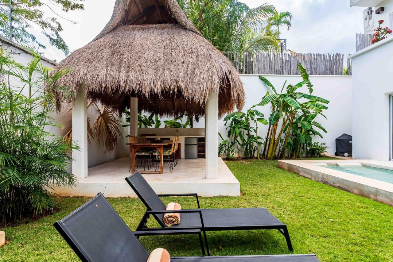 Villa Ek'Balam & Villa Flamingo, Luxury Villas, Private Pool, Private Garden, Jacuzzi, 24H Security Tulum Exterior foto